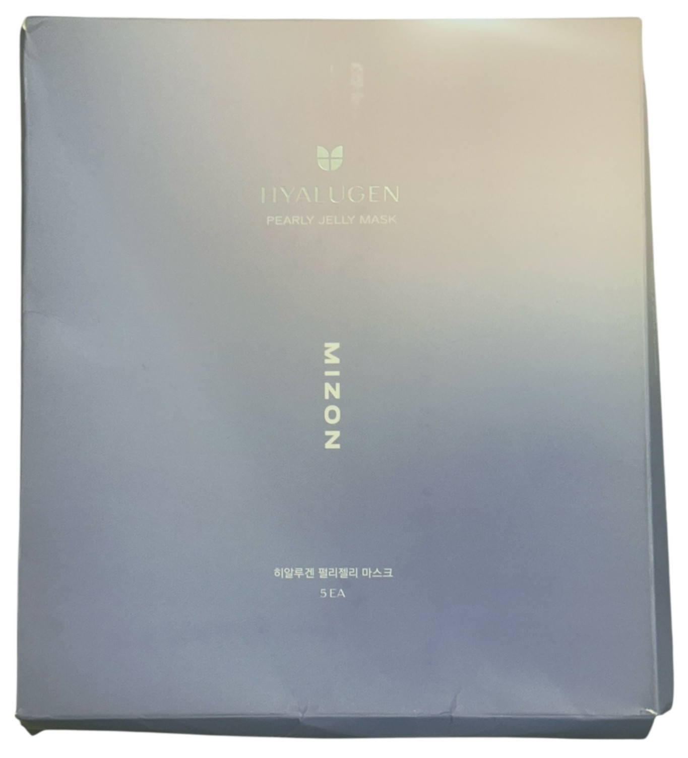 Mizon Hyaluge Pearly Jelly Mask 35g×5 Mask Total, Exp 1/27