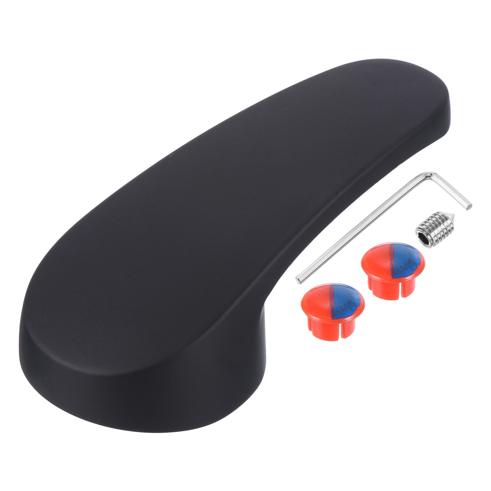40mm Single Lever Faucet Handle for Kitchen4.3"x1.9" Black
