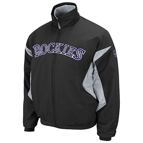 Majestic Colorado Rockies Therma Base Jacket New Big Mens Size 5X