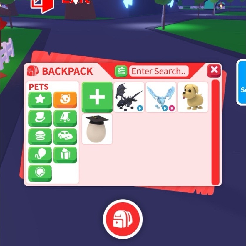 Adopt Me! Frost Dragon & Shadow Dragon Pets - Fly Ride BUNDLE
