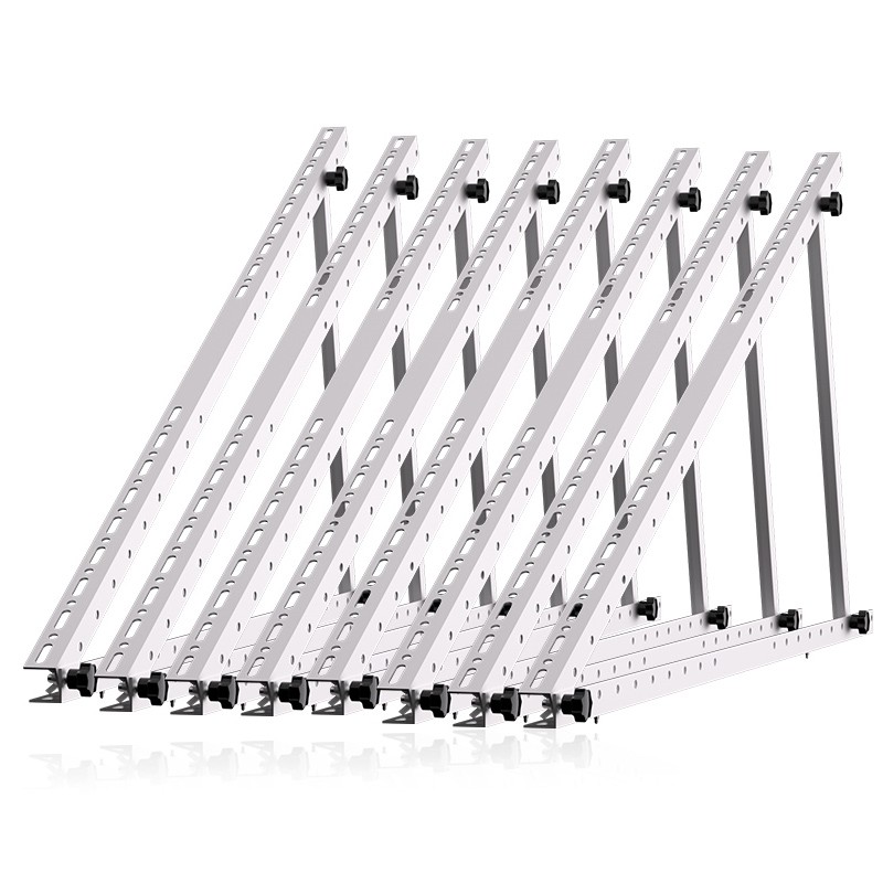 46.5 inch Adjustable Solar Panel Brackets for Any Flat Surface RV Roof（2/4 Set）