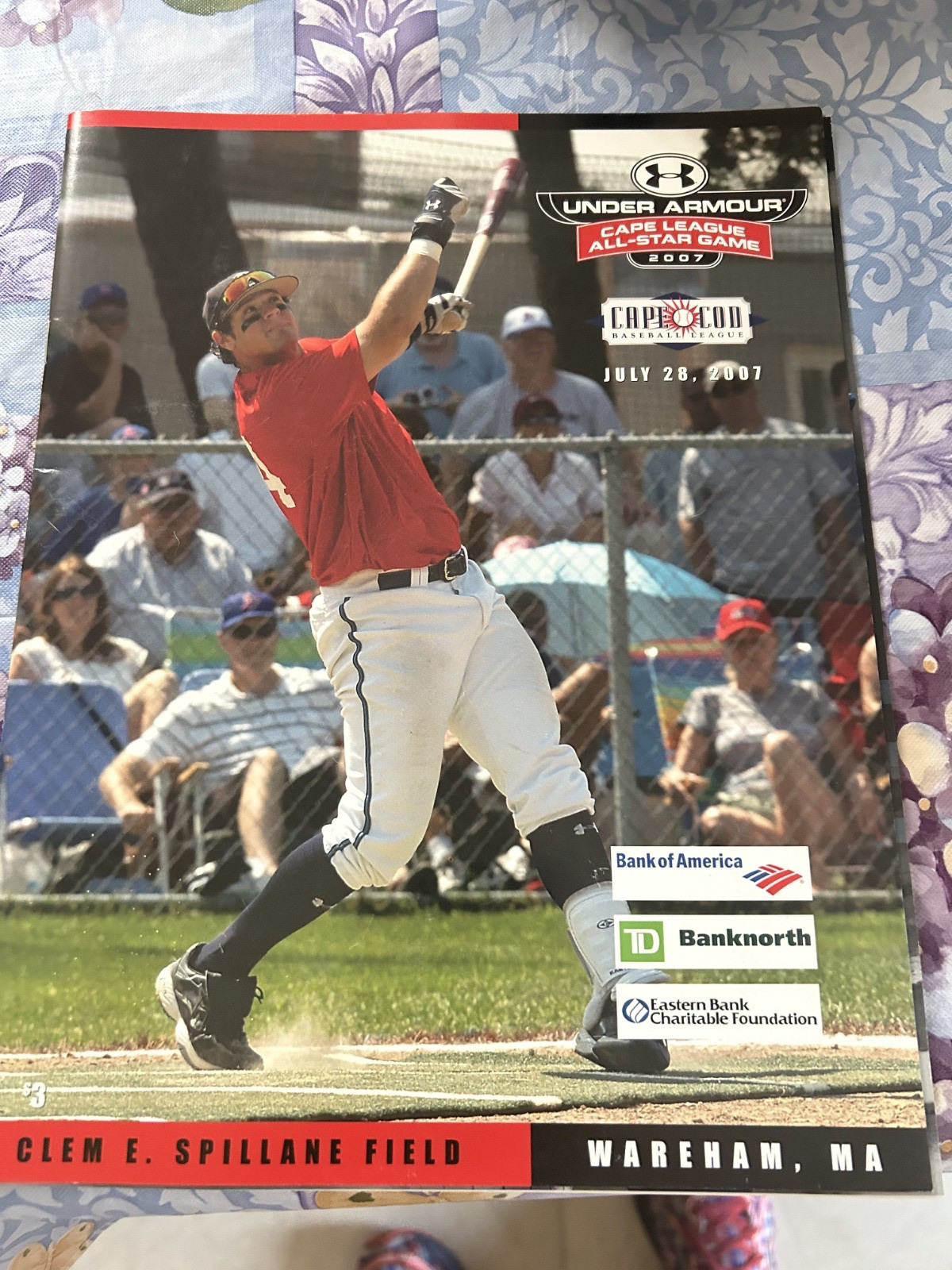 2007 Cape Cod Baseball All-Star Game Program Official 7/28/ - Buster Posey