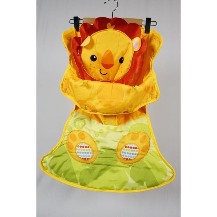 Fisher-Price Sit-me-up-Seat - CBV48 - Clean - Replacement Part Seat Cover Lion