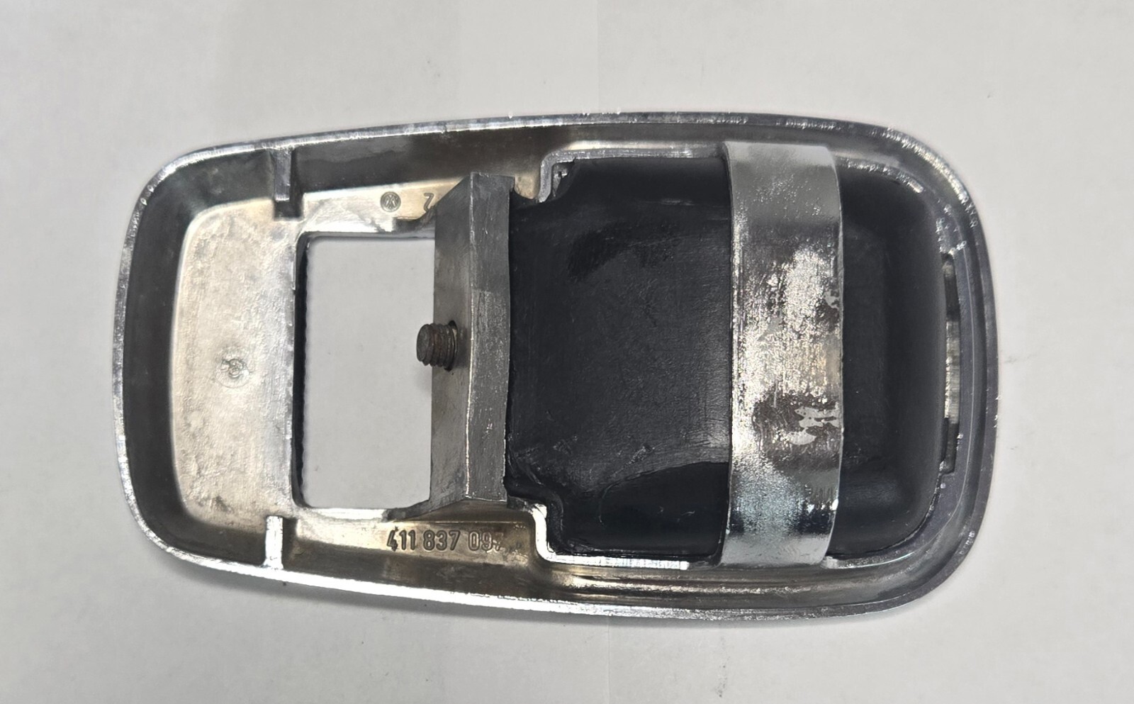 Vintage VW Interior Door Handle Trim Chrome