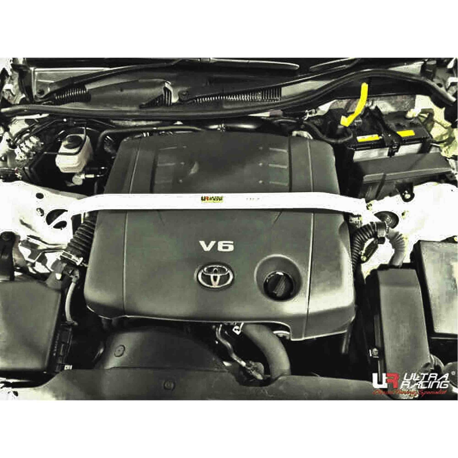 TOYOTA MARK X X130 2.5 V6 09~16 ECT SHOCK ULTRA RACING 2 PTS FRT STRUT TOWER BAR