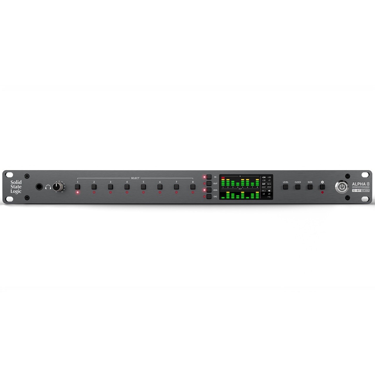Solid State Logic SSL Alpha 8 8-in/8-out Professional-Grade AD/DA Converter