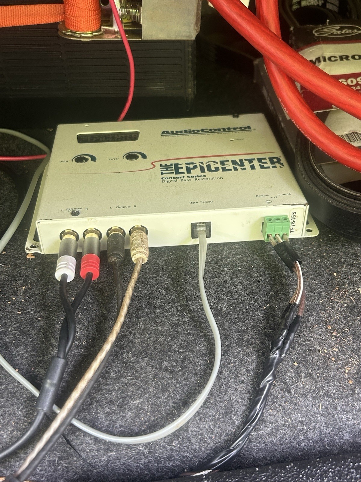 Audiocontrol Epicenter With Old Style Knob