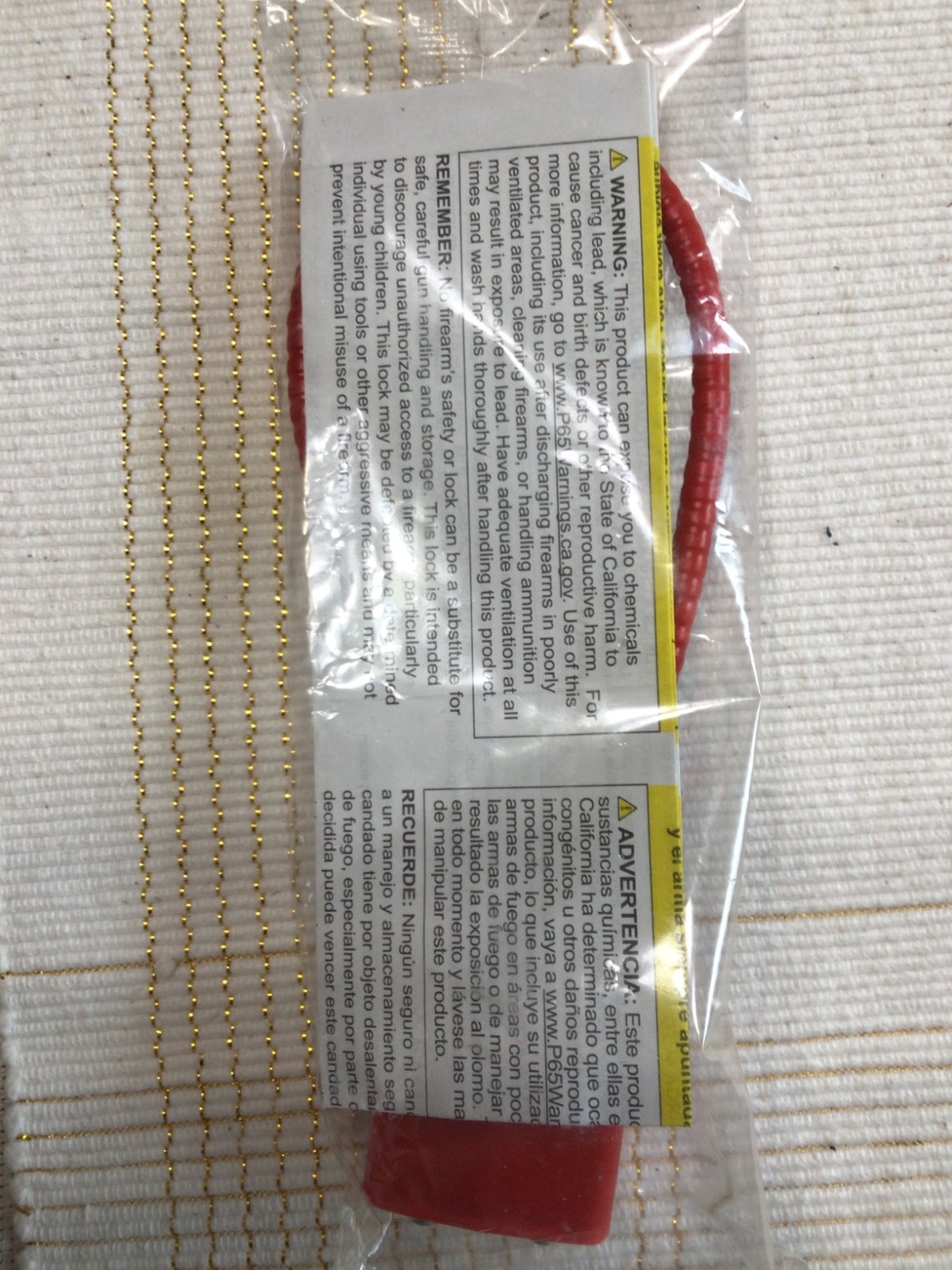 3 Various makes, GUN CABLE PAD LOCKS, Firearm Safety, Never Used or Opened.