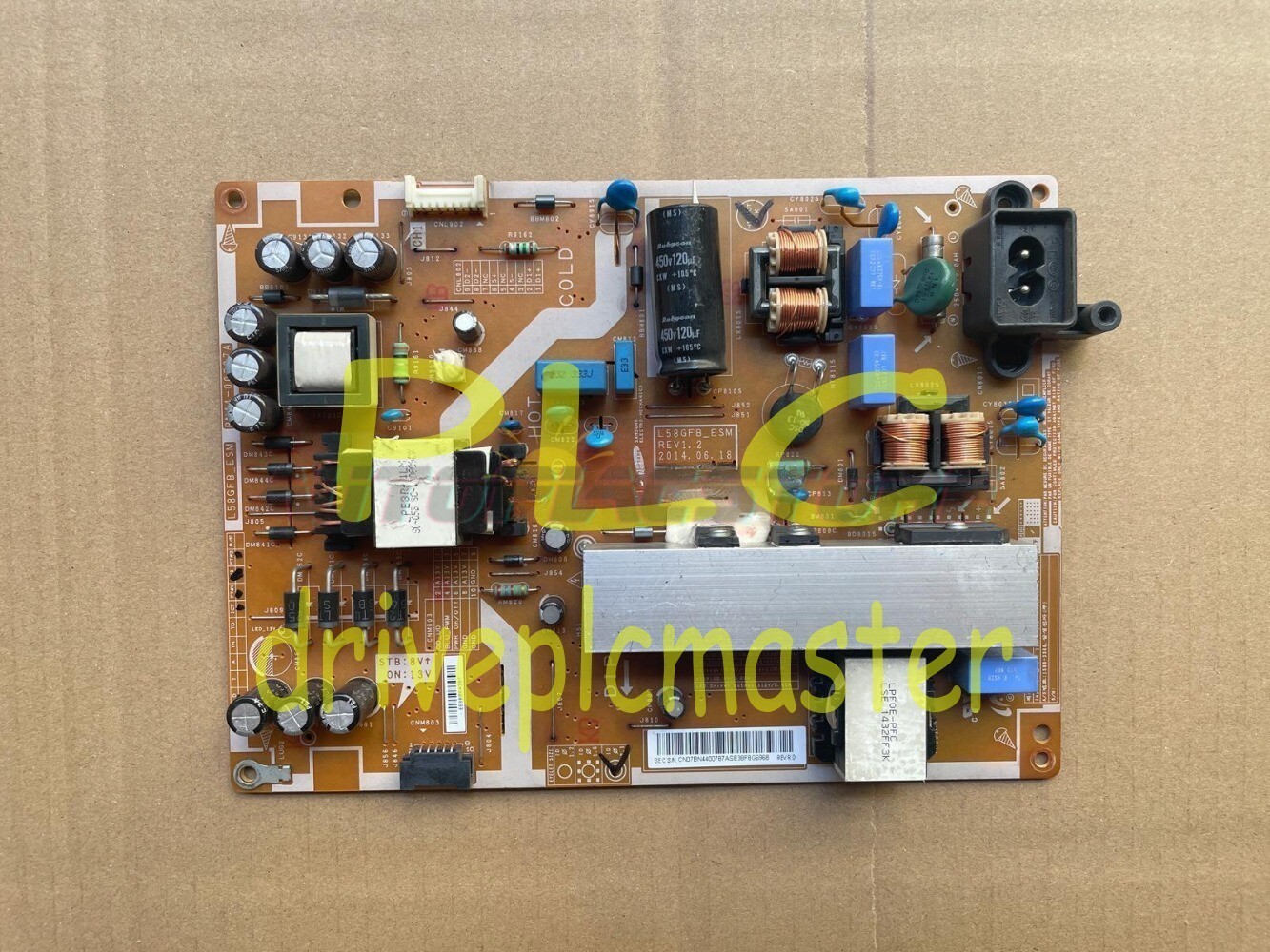 BN44-00787A L58GFB_ESM Power Board For Samsung for UA58J50SWAJXXZ/UA58H5288AJ #d