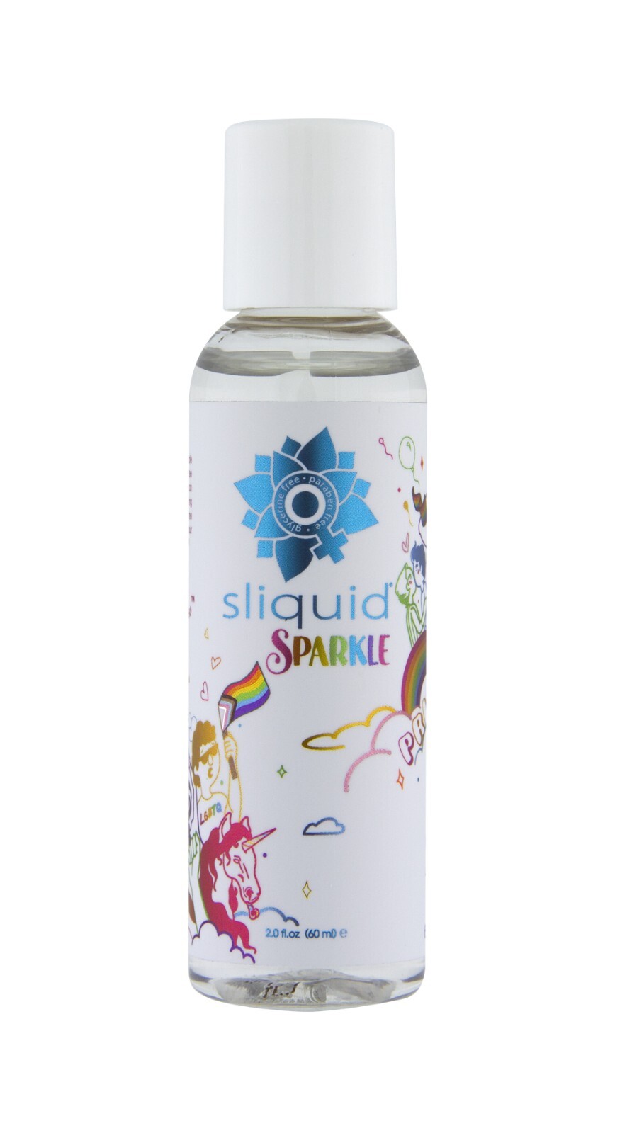 Sliquid Sparkle Water Based Personal Lubricant 2oz