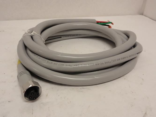 207138 New-No Box; Woodhead 1300610023 Connector Cable 81900732; 600V; 12A