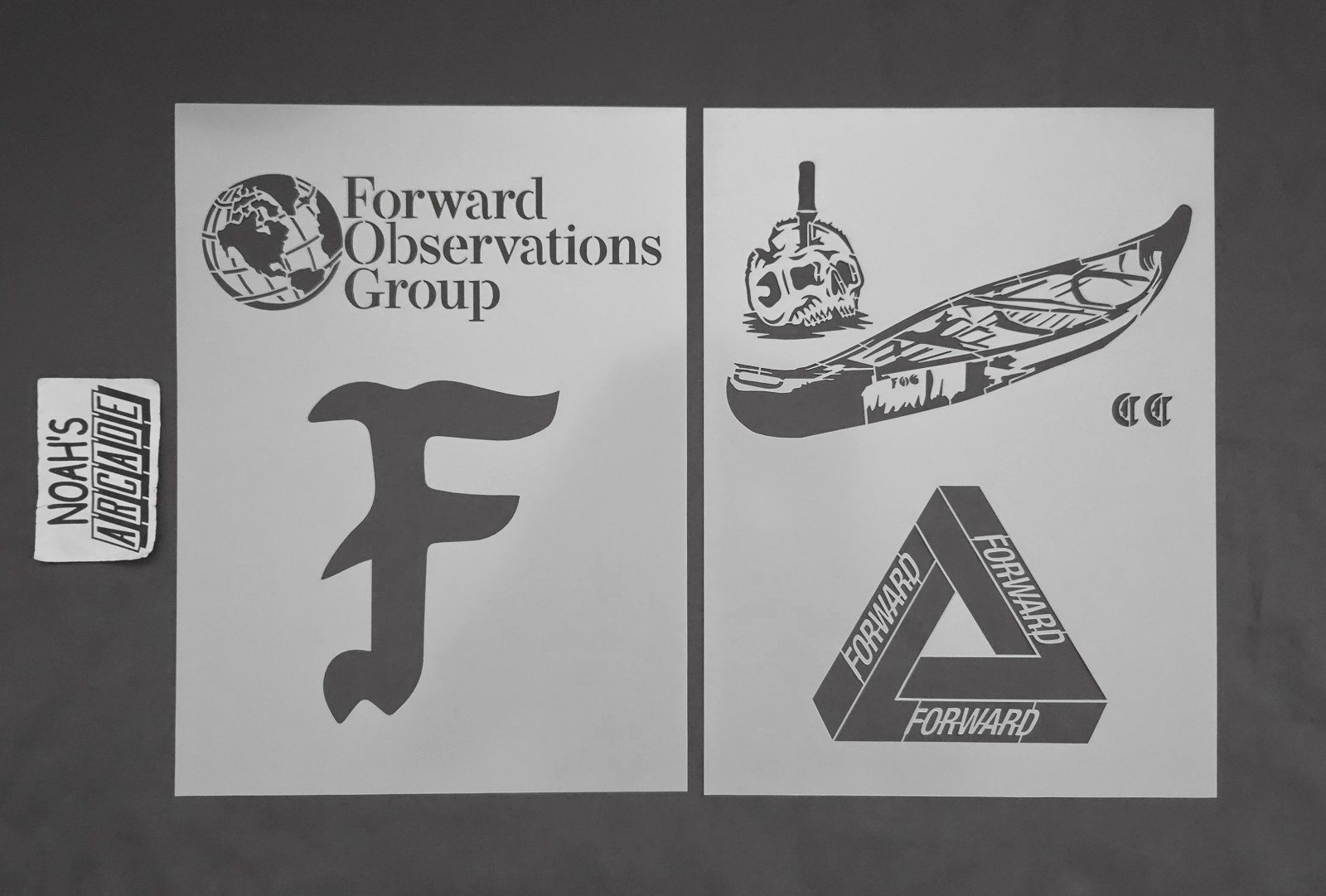 Authentic Forward Observations Group Stencil Pack V2 FOG SUPDEF DEVGRU SEAF SOF