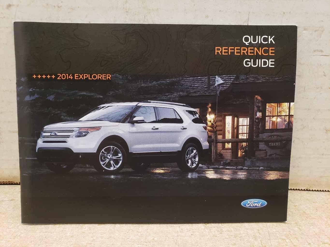 14 FORD EXPLORER Owners Manual