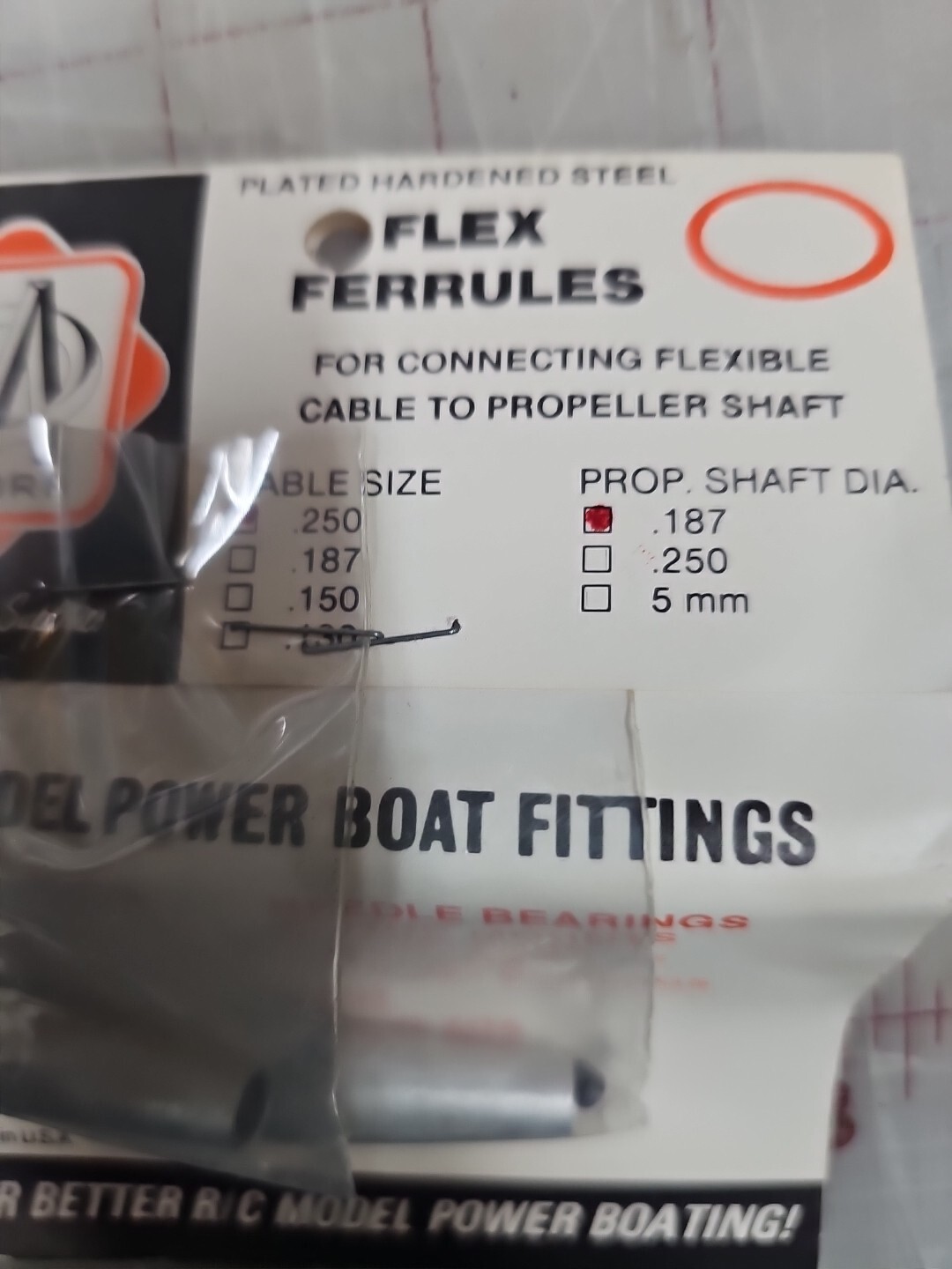 Octura Flex Ferrules .250 .187