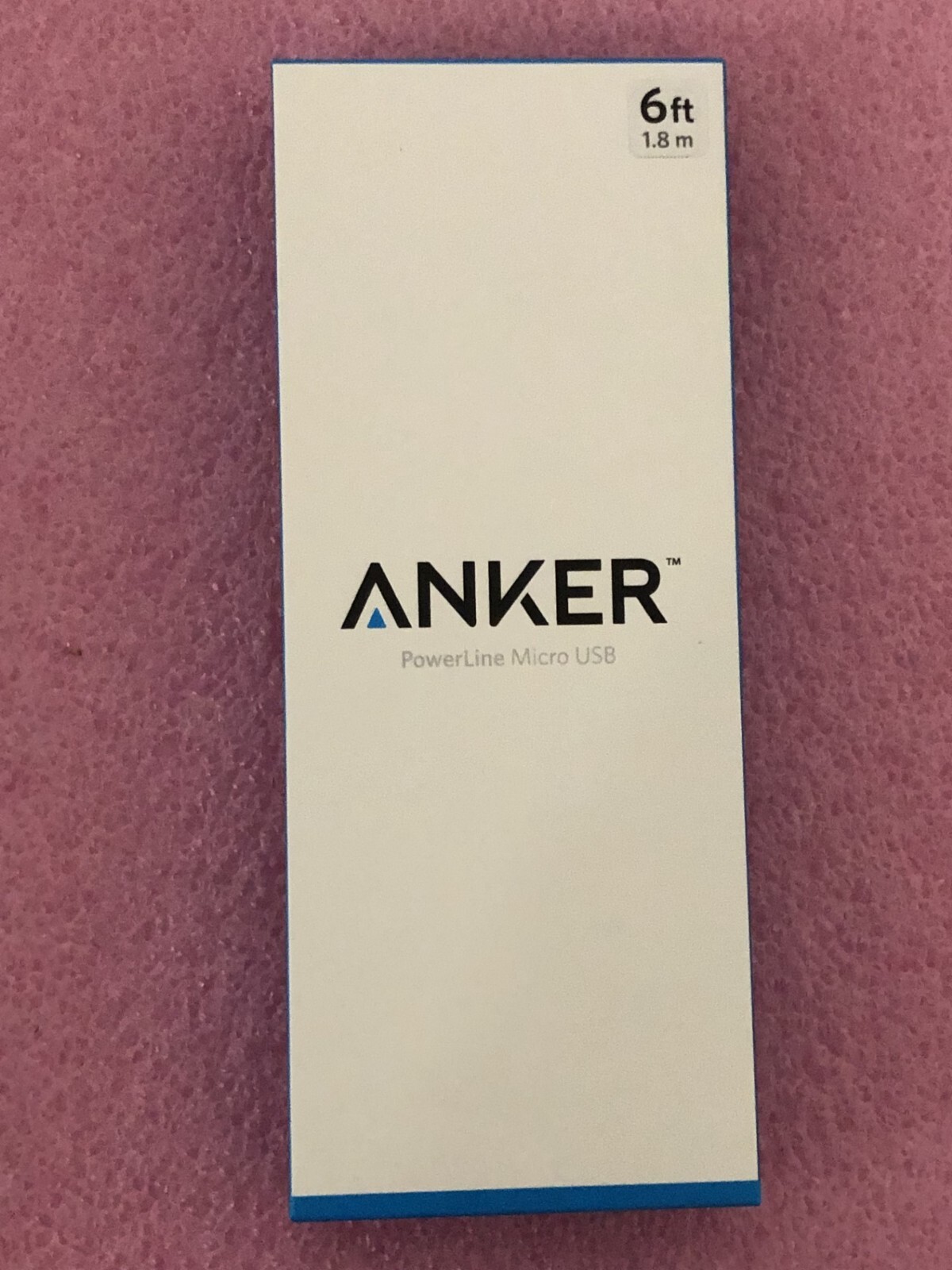 Anker Powerline Micro USB 6ft (Gray) A8133