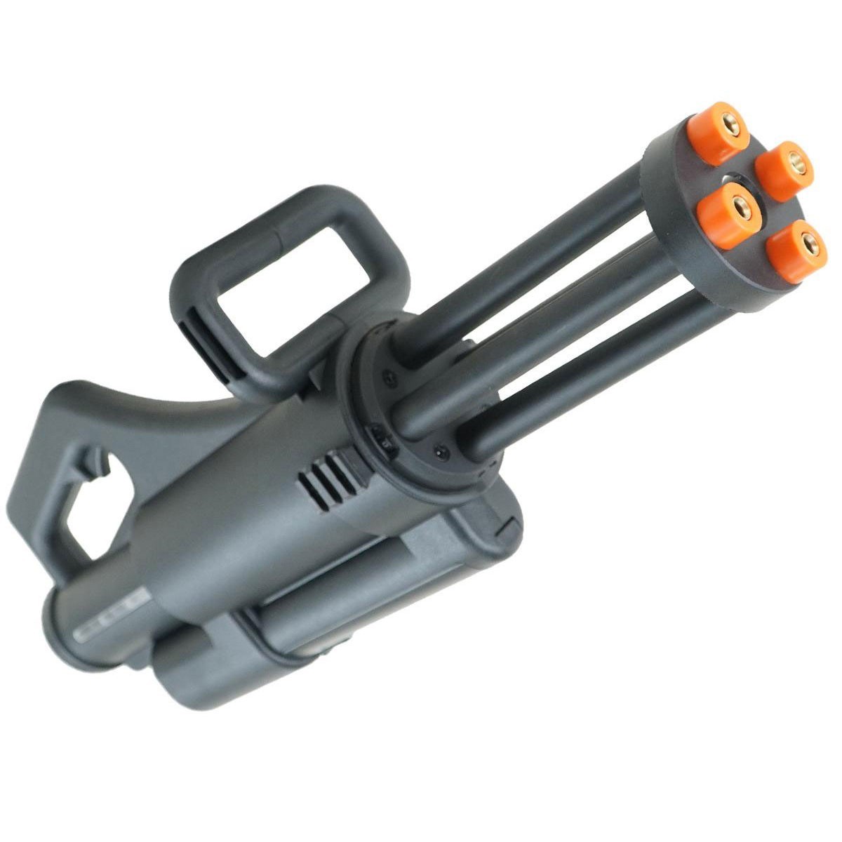 Echo1 Airsoft Polymer PMG-5 AEG 1,200RD Four Barrel Minigun - Black