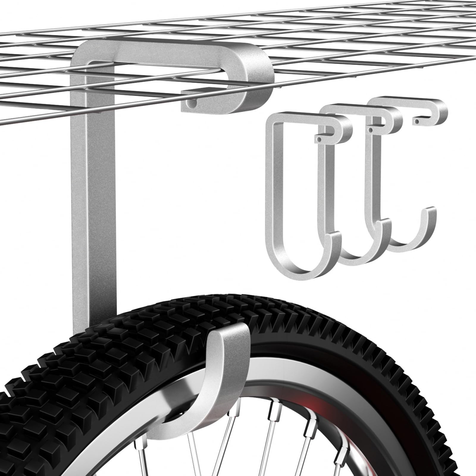Bike Hanger Hooks Garage Rack: Bike Hooks for Garage, Heavy Duty Bike Hanging...