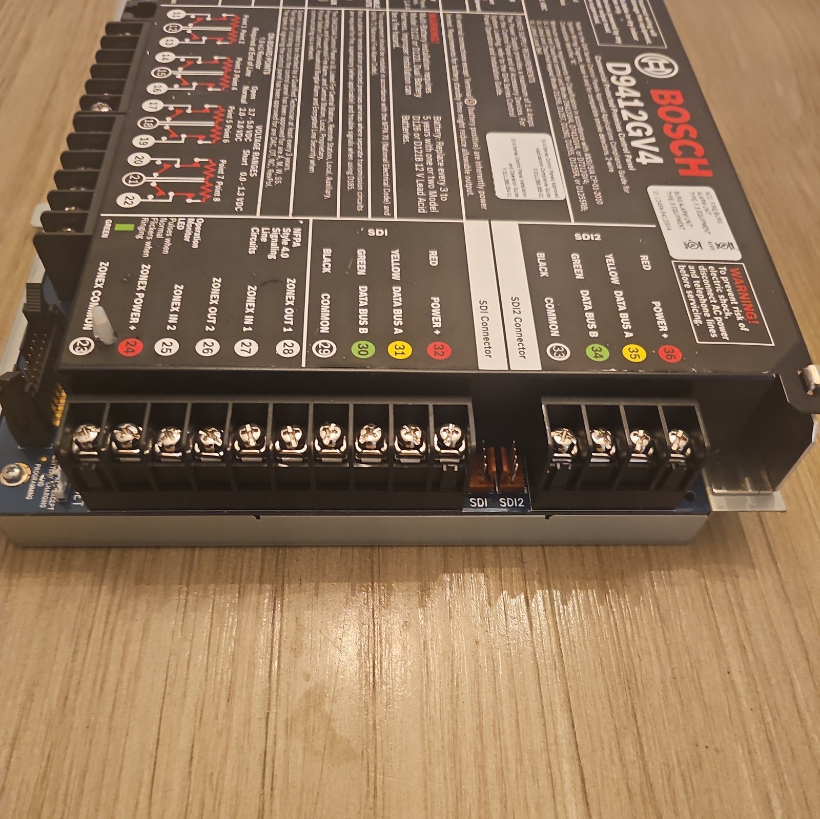 Bosch D9412GV4 GV4 Alarm Control Panel - Used