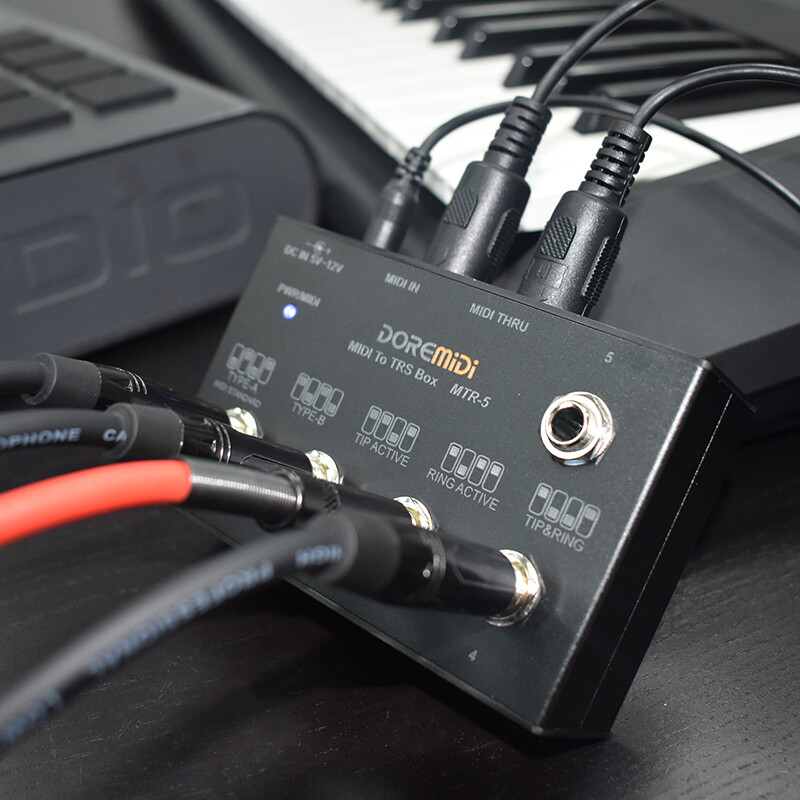 MIDI To TRS Box Convert MIDI Five-pin DIN Interface Into TRS Interface Convert