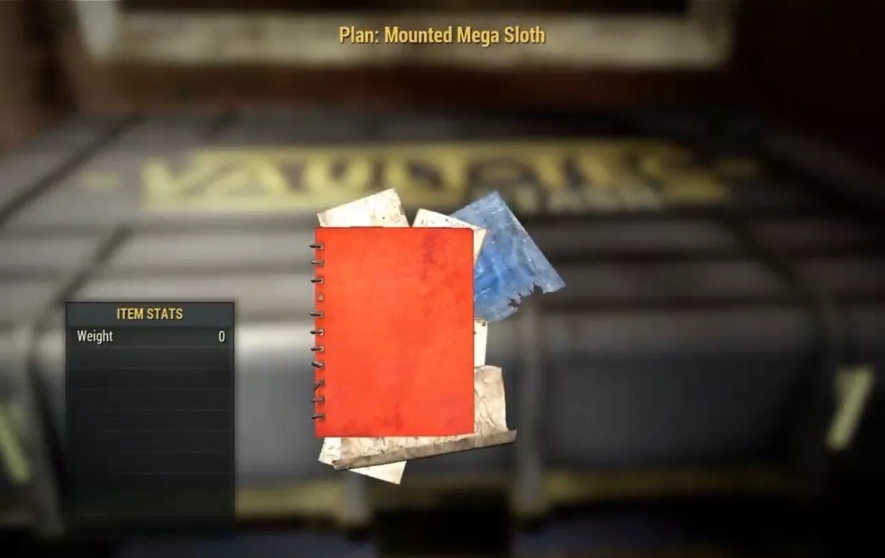 (Xbox) Mounted Mega Sloth Plan