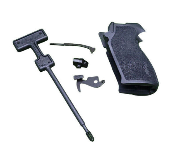 Sig Sauer E2 Grip Upgrade Kit For P220, DA/SA, Polymer Black - GRIPKIT-220-E2