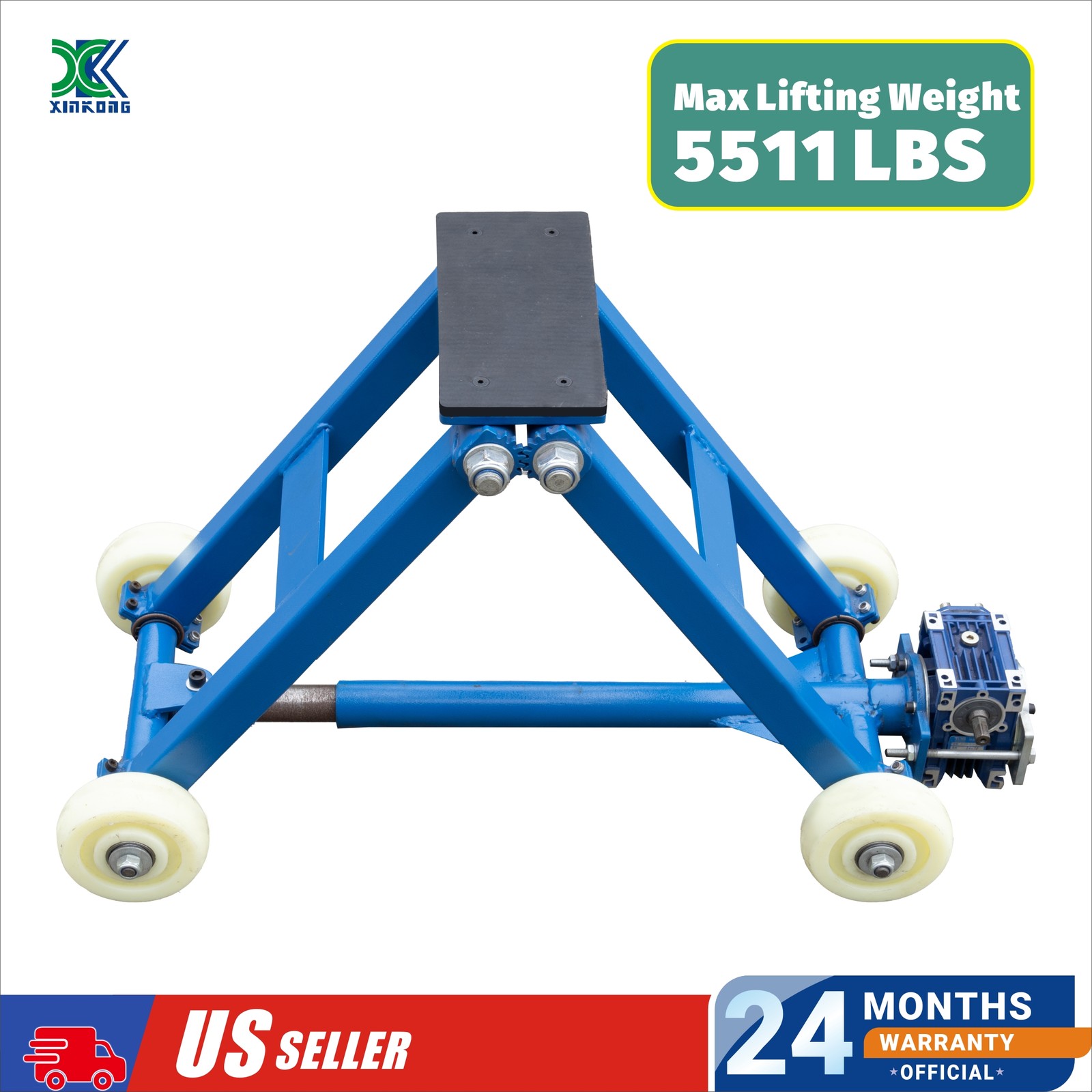XK LM250 Single-Side Car Lift Portable Lift w. Safety Lock Auto Repair 5511 lbs
