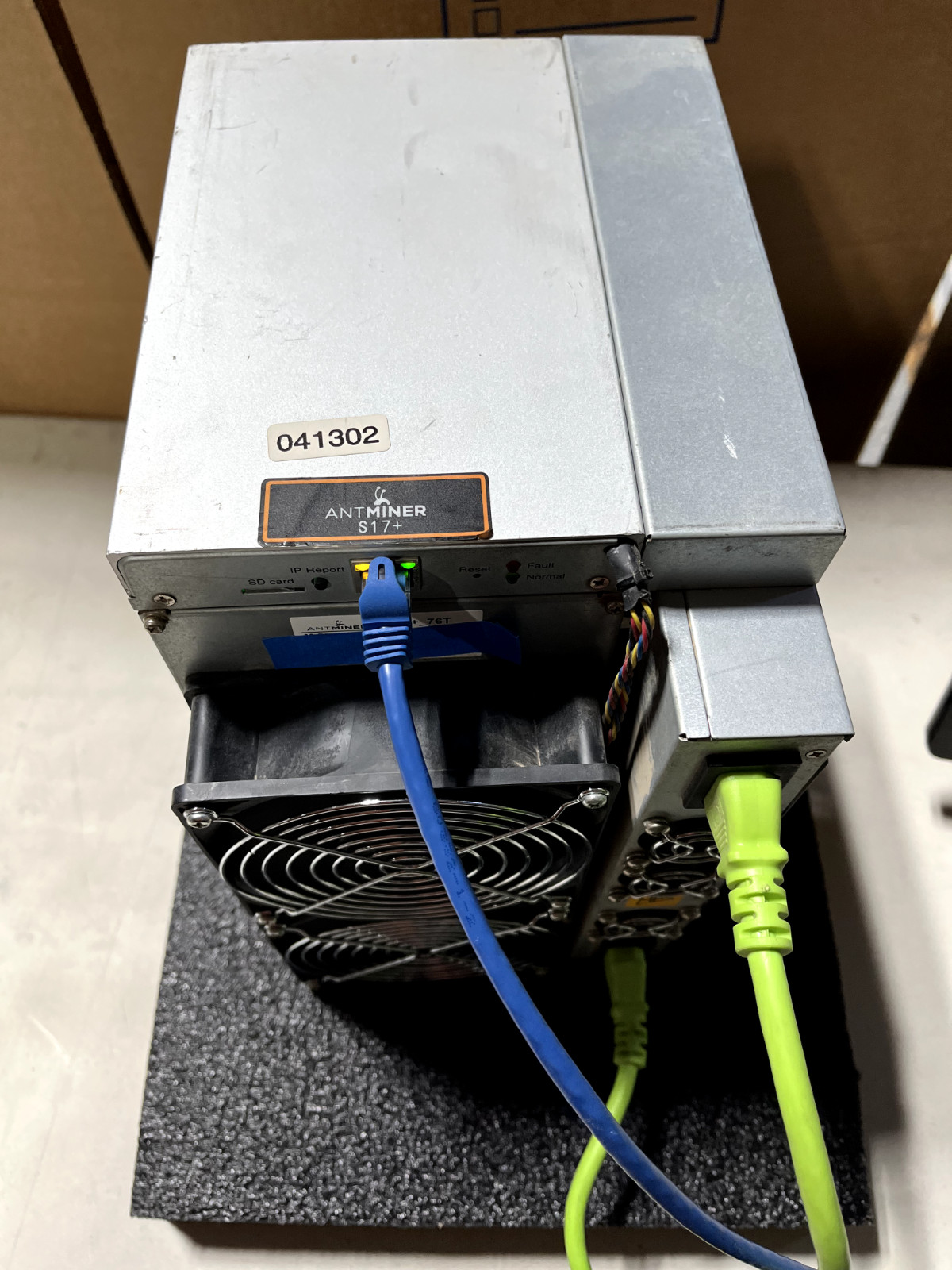 Bitmain Antminer S17+ 76 TH - Bitcoin ASIC Miner - parts only