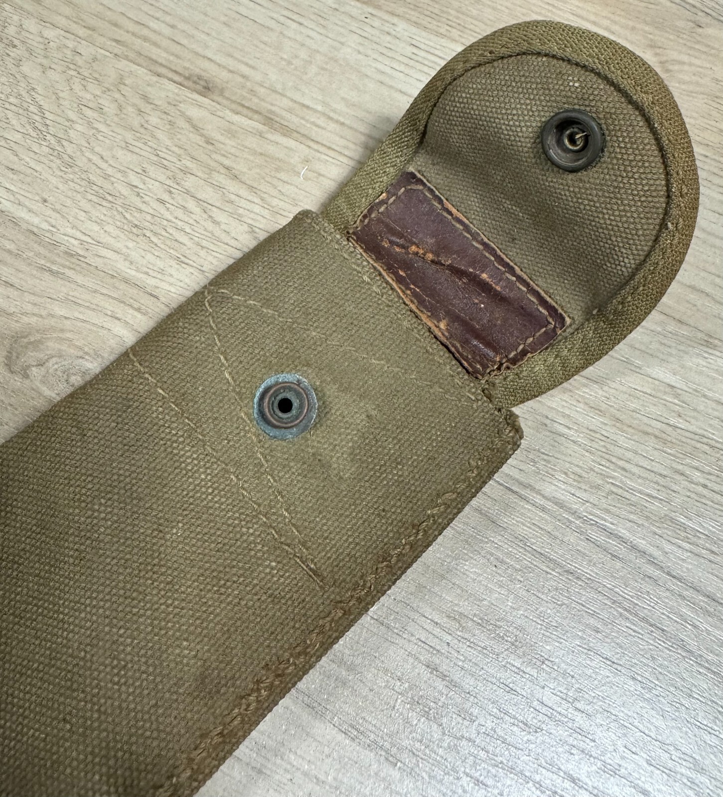 Vintage WW2 era US Army M8 Spare Barrel Cover Field Gear Equipment Case Korea