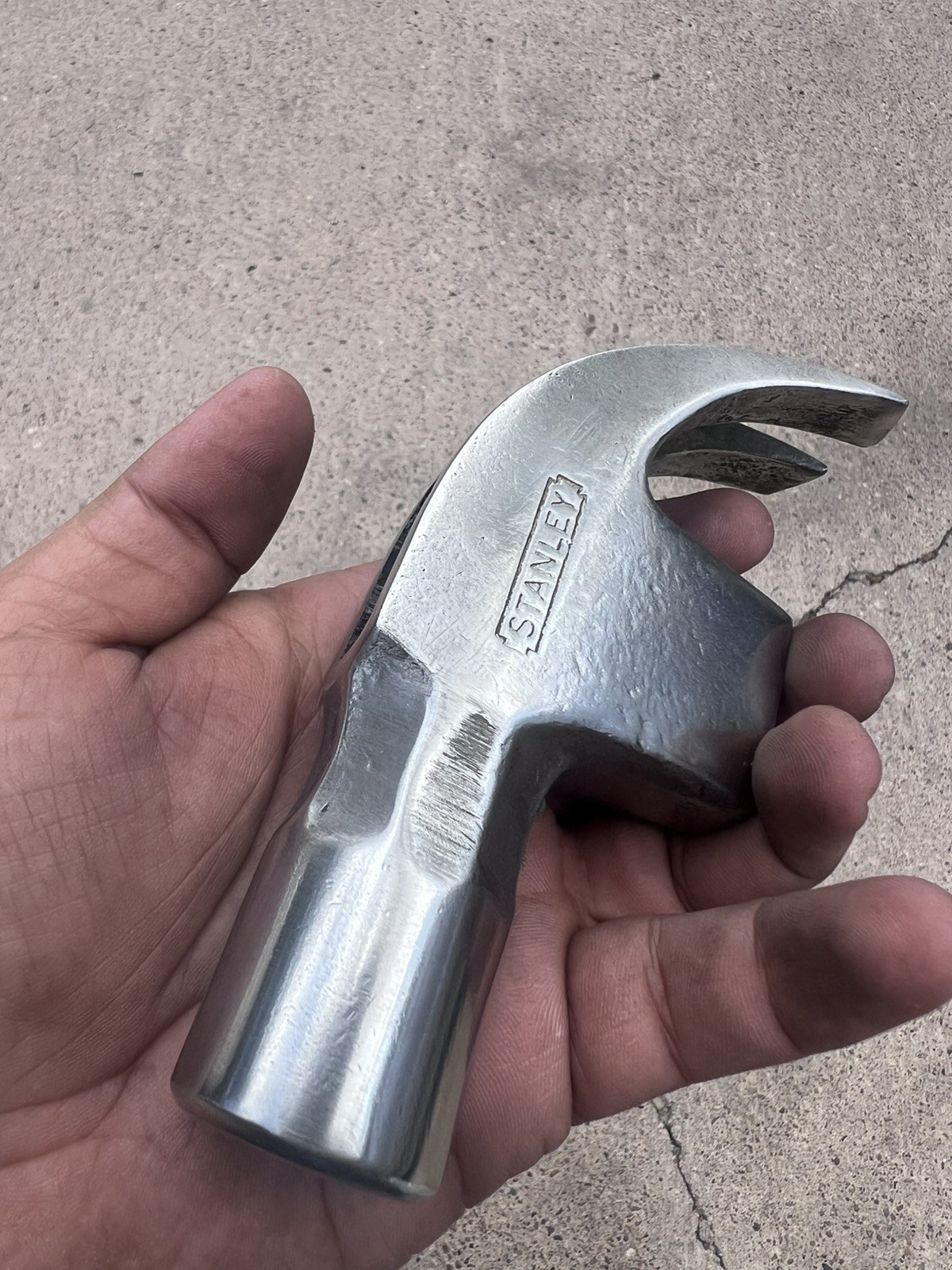 Stanley Bell System Hammer 1.8lb Head, Cleaned & Polished