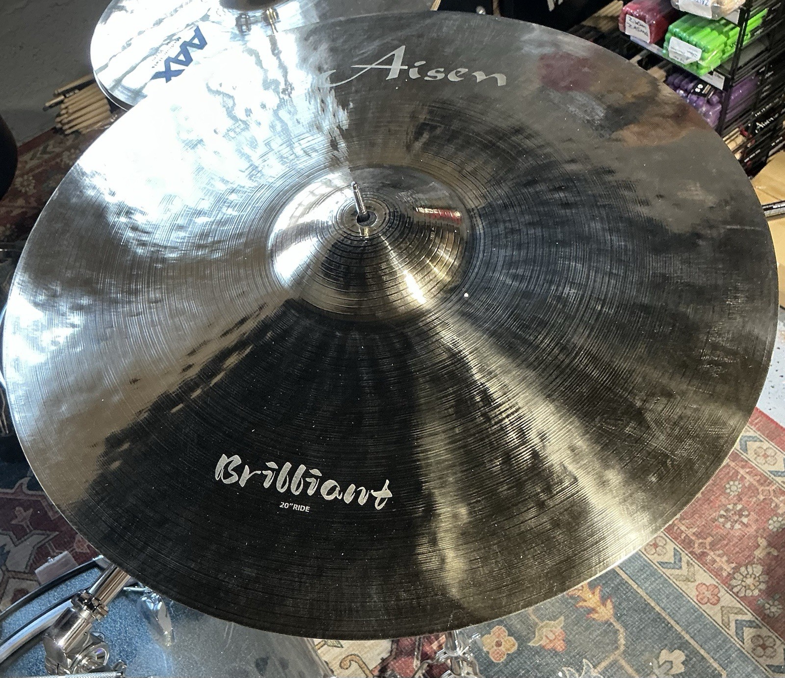Aisen 20” Brilliant Traditional Ride Cymbal