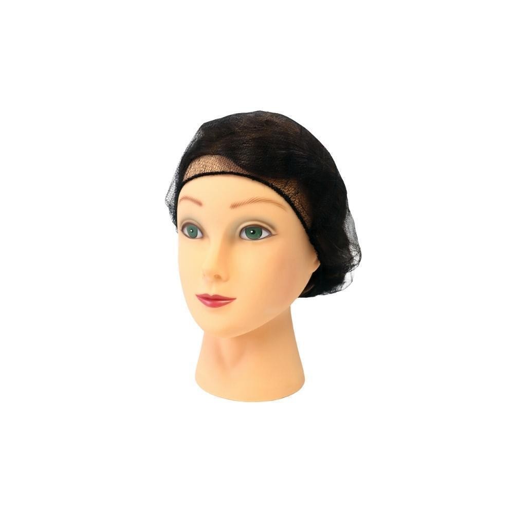Superior Shield-Safety Nylon Mesh Hairnet 21" Length Black (2000 Pieces)