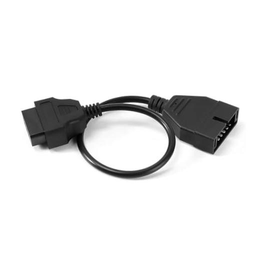 OBD1 Scanner Cable, 12 Pin to 16 Pin GM OBD1 to OBD2 Adapter, Diagnostic