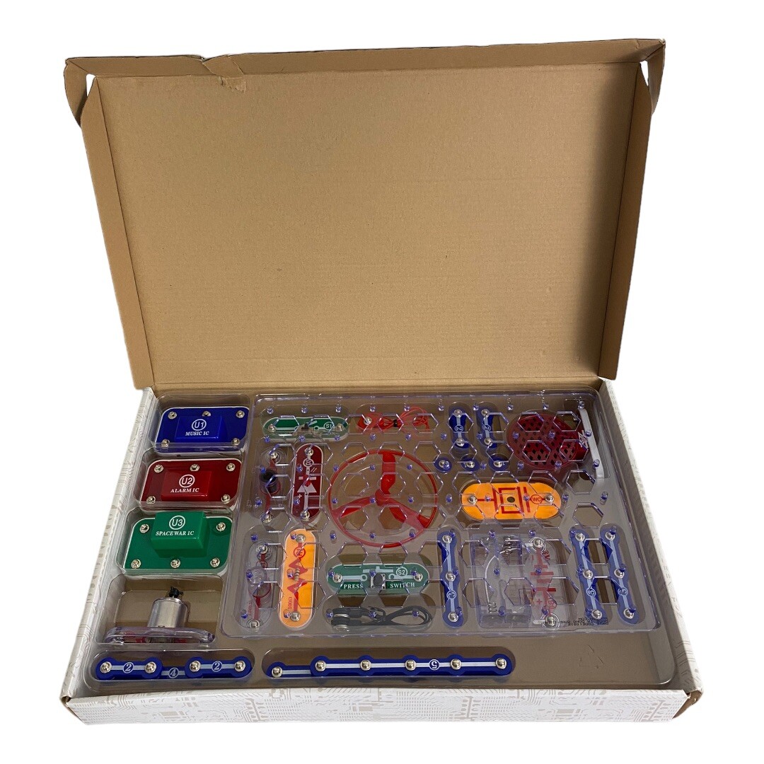 ELENCO Snap Circuits Jr. 100 Experiments Electronics Discovery Kit Electric
