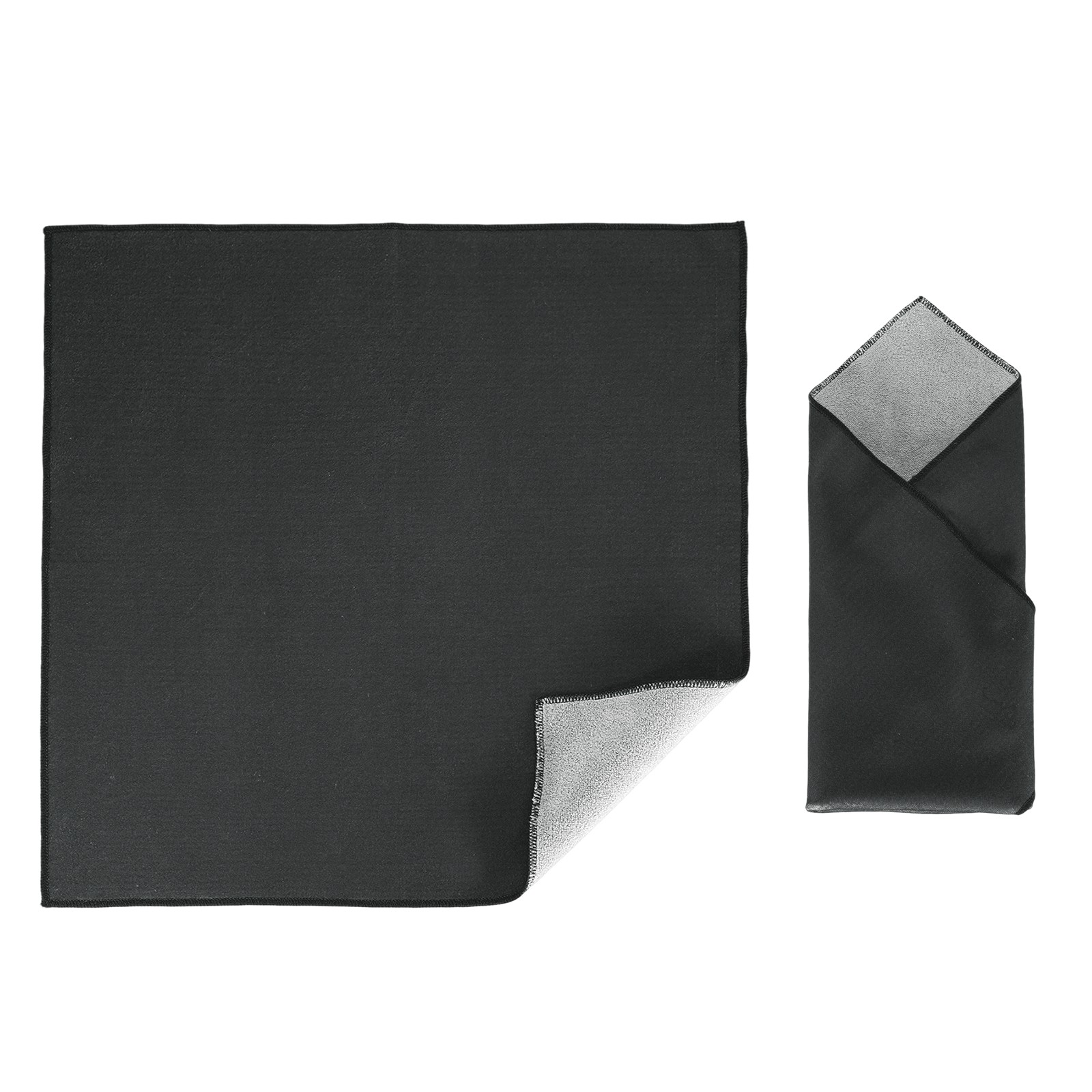 14" x 14" Camera Protective Wrap, Magic Self-Adhesive Cloth, Black