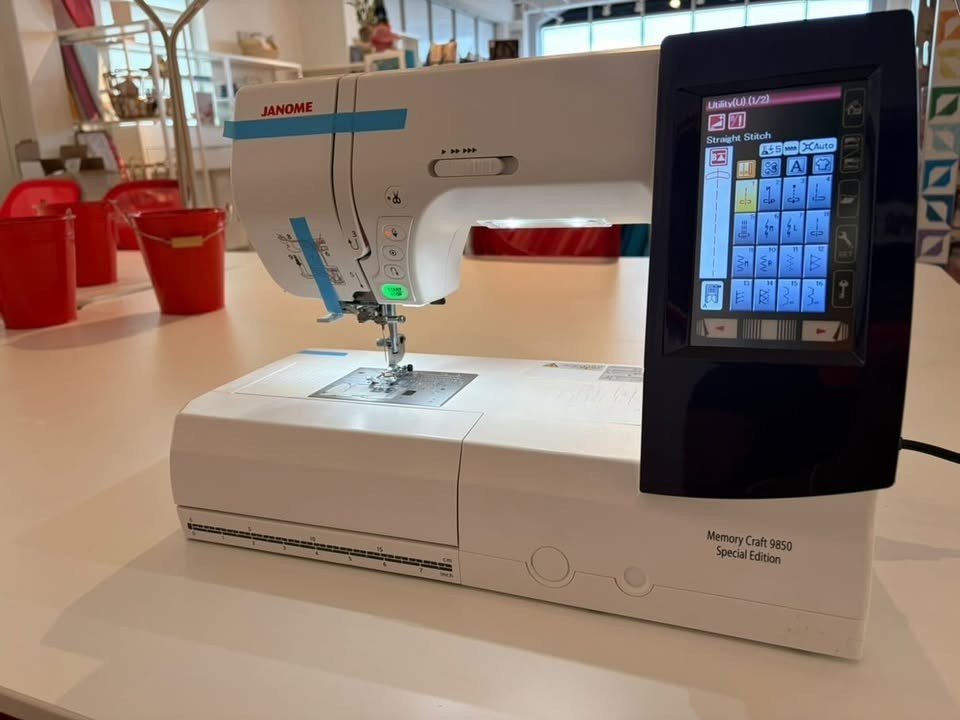 Janome MC9850 Sewing and Embroidery Machine