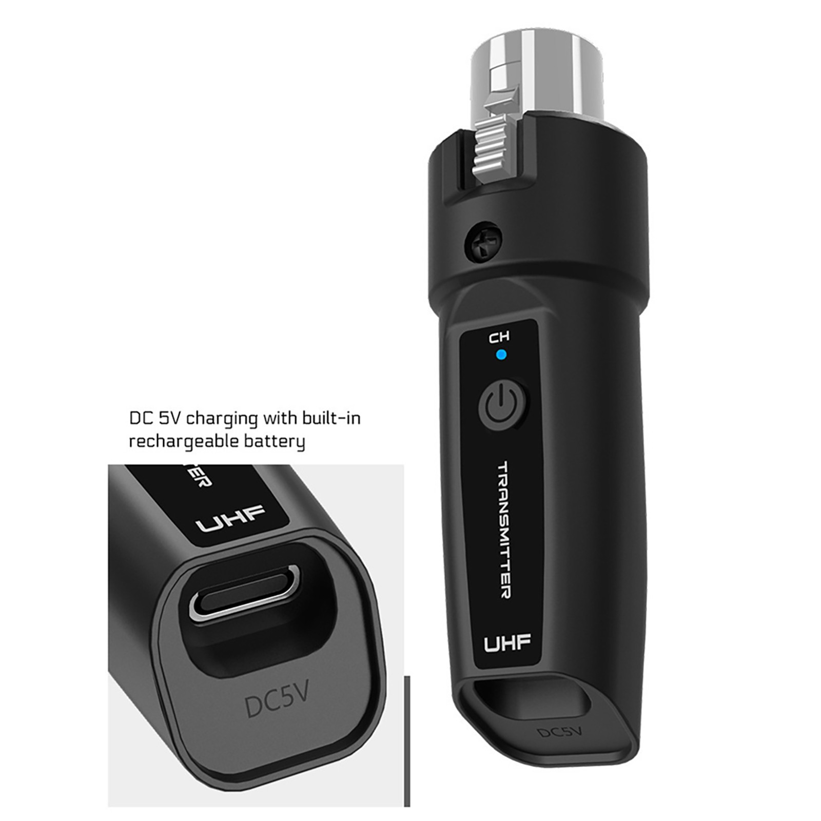 For Mic/Mixing Console/Instruments Audio Transmitter&Receiver Wireless Adapter