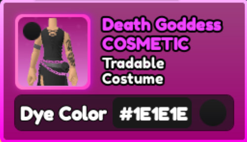 World Zero WZ - 5 PACK - DEATH GODDESS