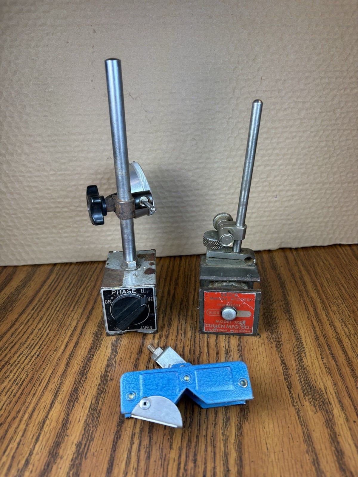 Magnetic Indicator Stands Phase II, Erick  Magna Holder 375 Machinist Tools Part