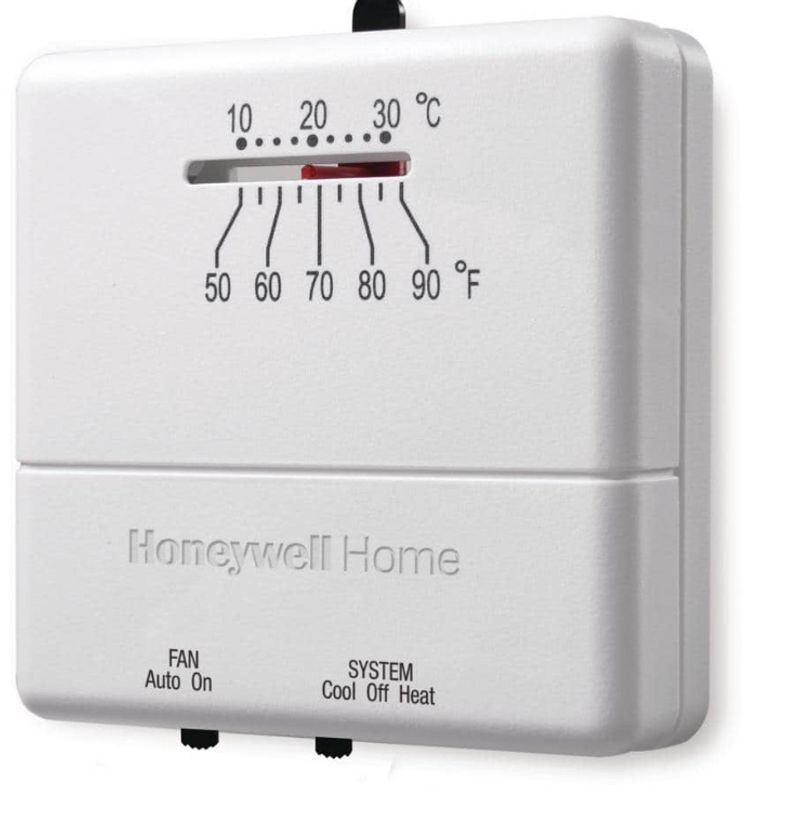 Honeywell Home Non-Programmable Thermostat with 1H/1C Single Stage Heating Cooli
