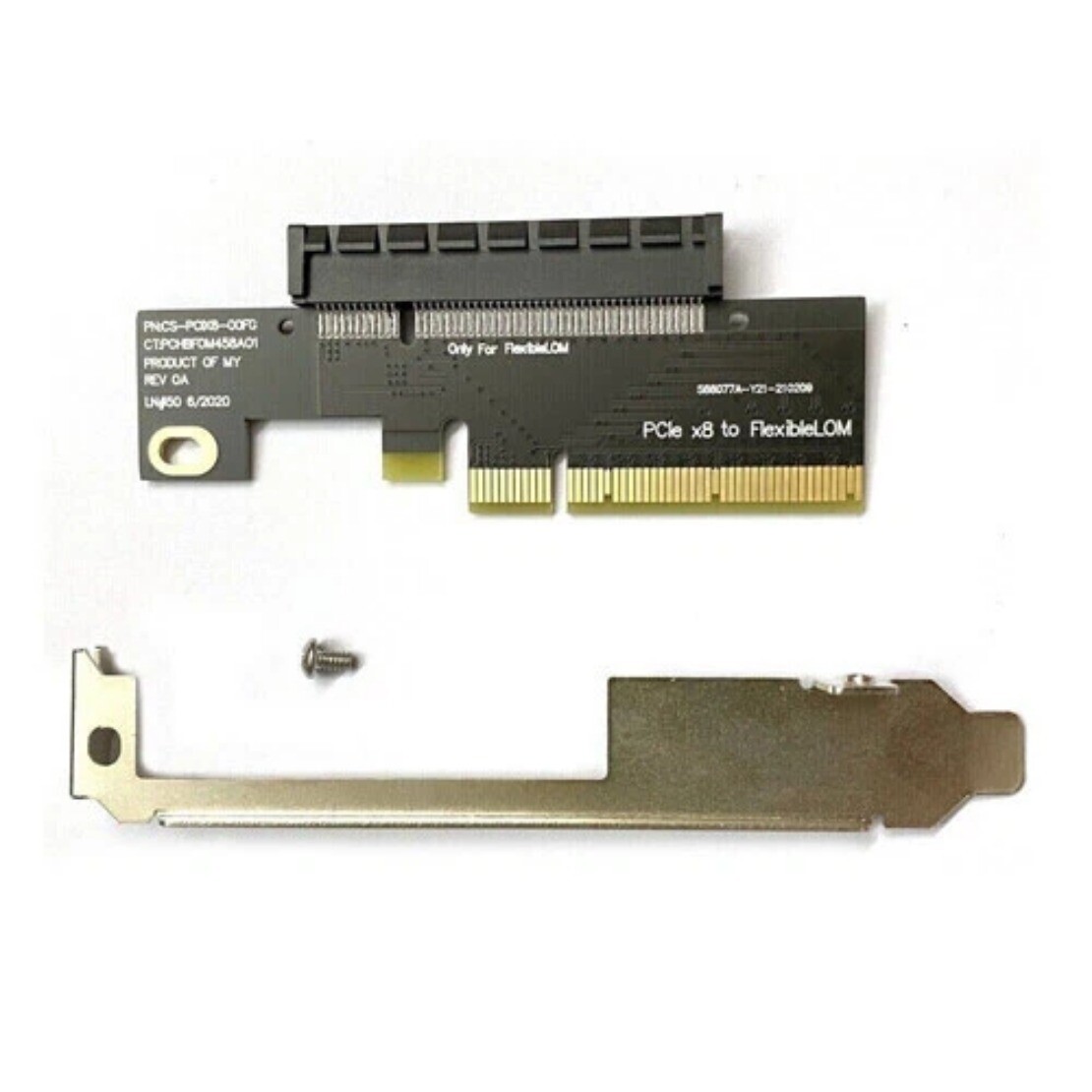 PCIe X8 Riser card for HP FlexibleLOM 2Port GbE 331FLR 366FLR 544FLR 561FLR US