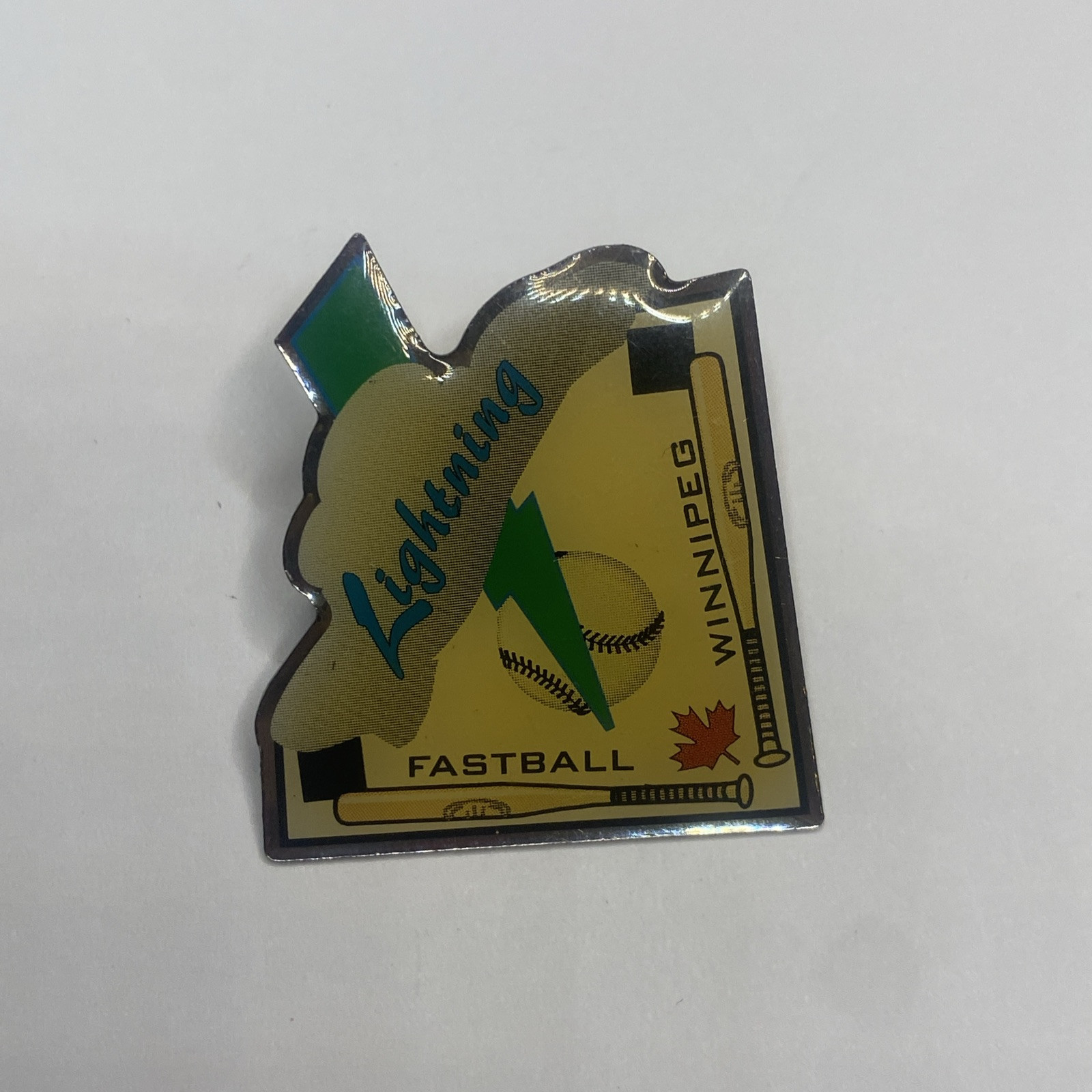 Lapel Pin - Winnipeg Lightning Baseball Softball Sku 41