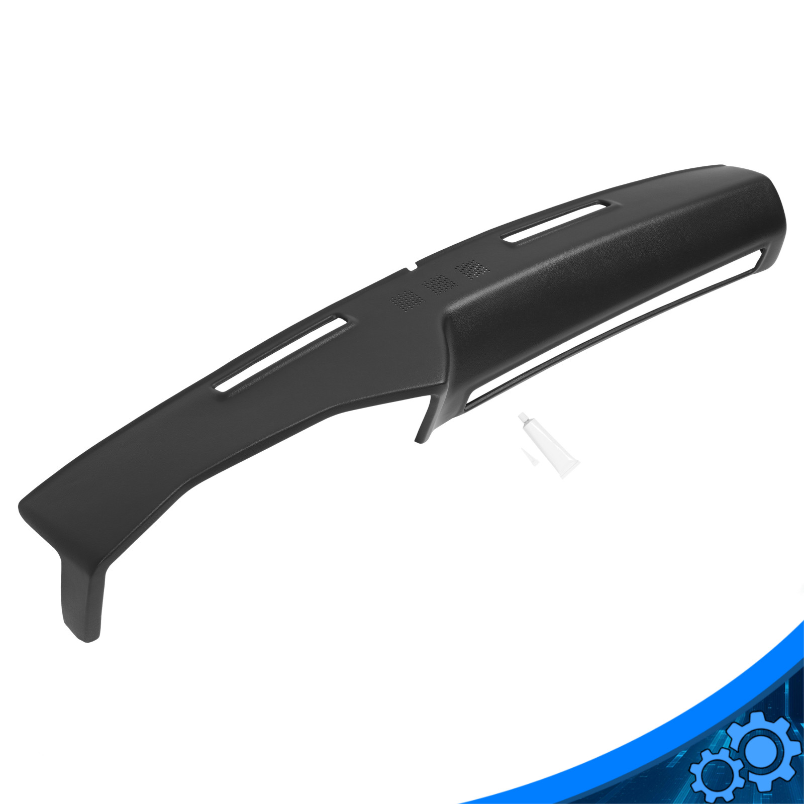 Molded Dash Cover Overlay Painted ABS For 73-80 Chevy C10 Suburban Blazer Black