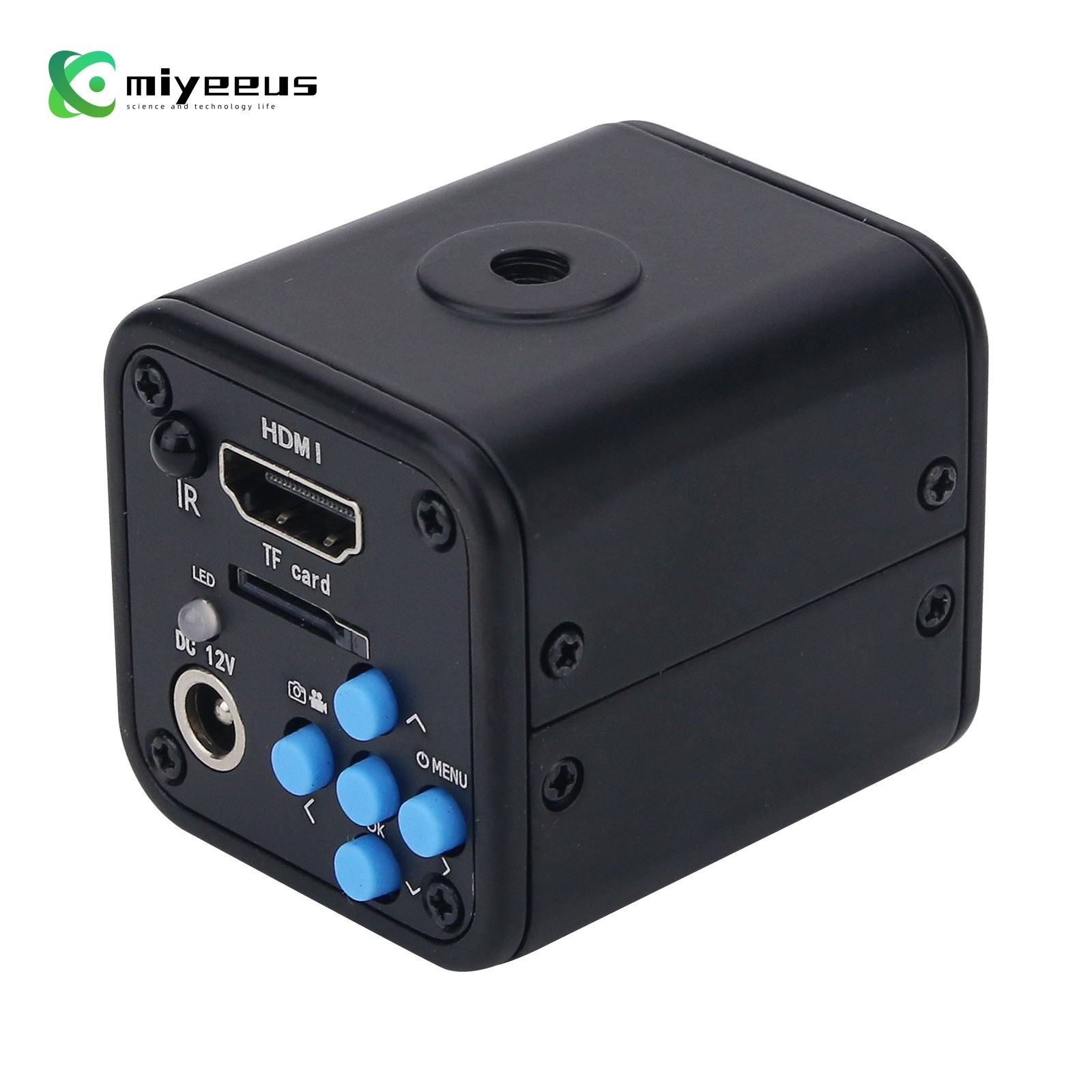 HY-5199 56 LED Ring Light Version 4K 1080P HDMI Video Microscope Camera 130X