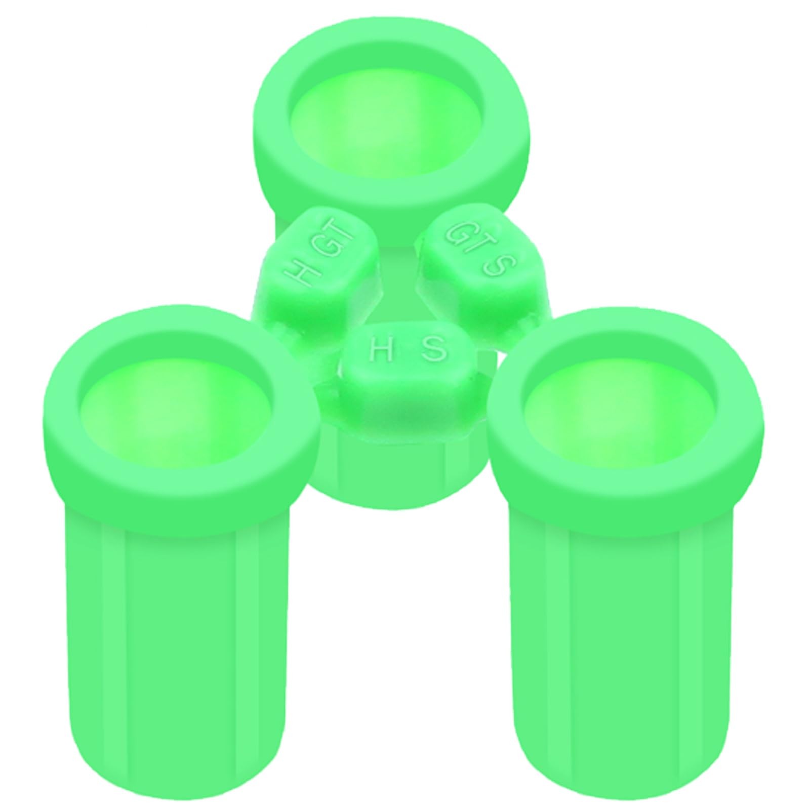 24 Pack Lighted Nocks Bushings with H, S, GT Bushings Fits Arrows with Inside