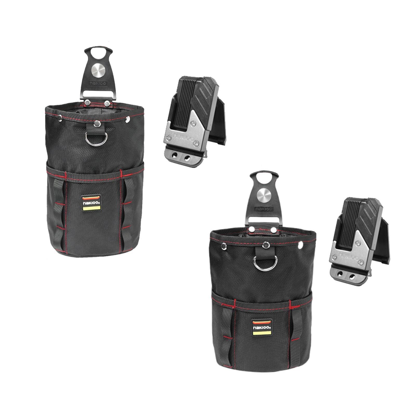 Tool Pouch with Belt Clip Storage Organizer Quick Release Buckle Utility Pouch