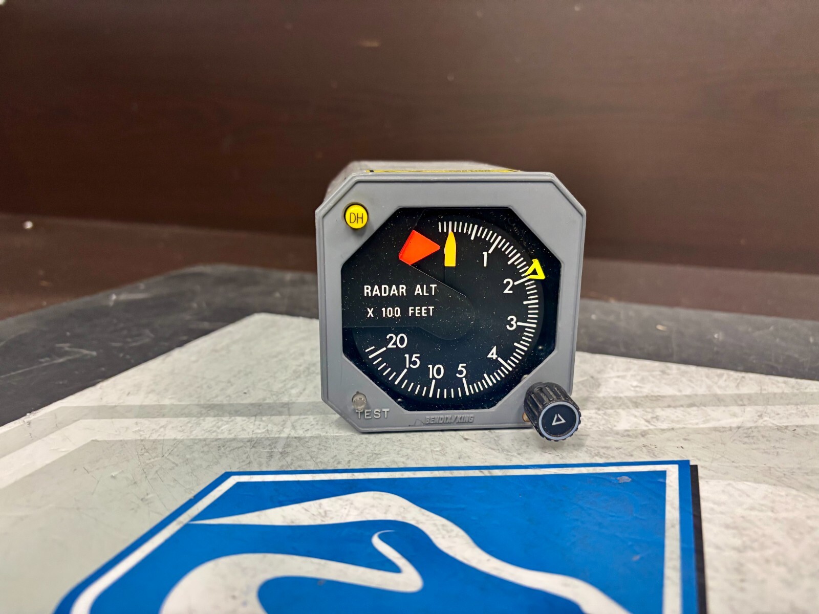 Radar Altimeter Indicator KNI415 066-3031-02 Removed Working