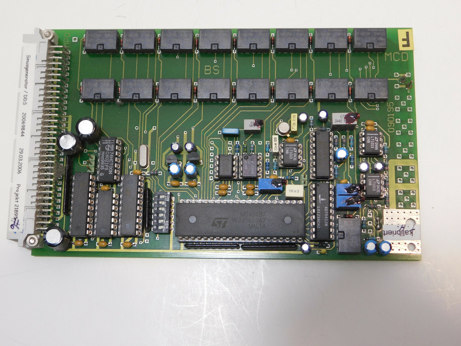 MCD Elektronik 090195 Sine Generator Card /  Board