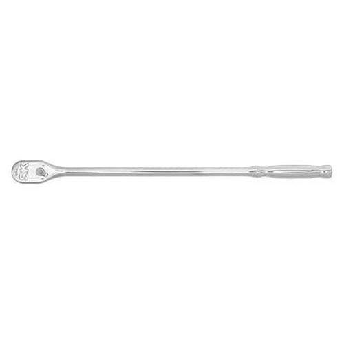 SK Hand Ratchet 3 8 Drive 90 Tooth Pear Head Chrome Finish 15 Inch SAE Tool