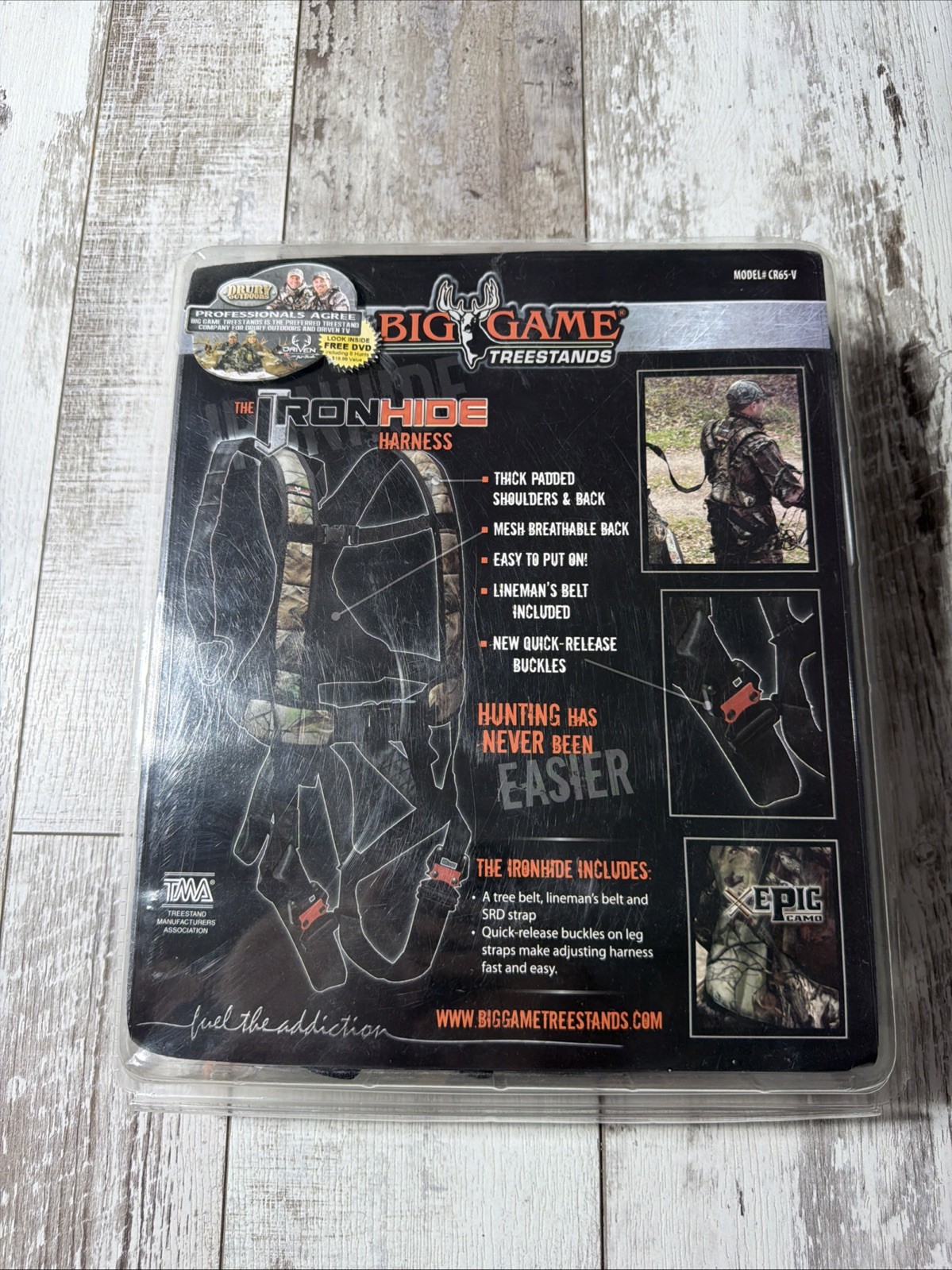 EZ-ON BASIC HARNESS CR65V BLACK NEW