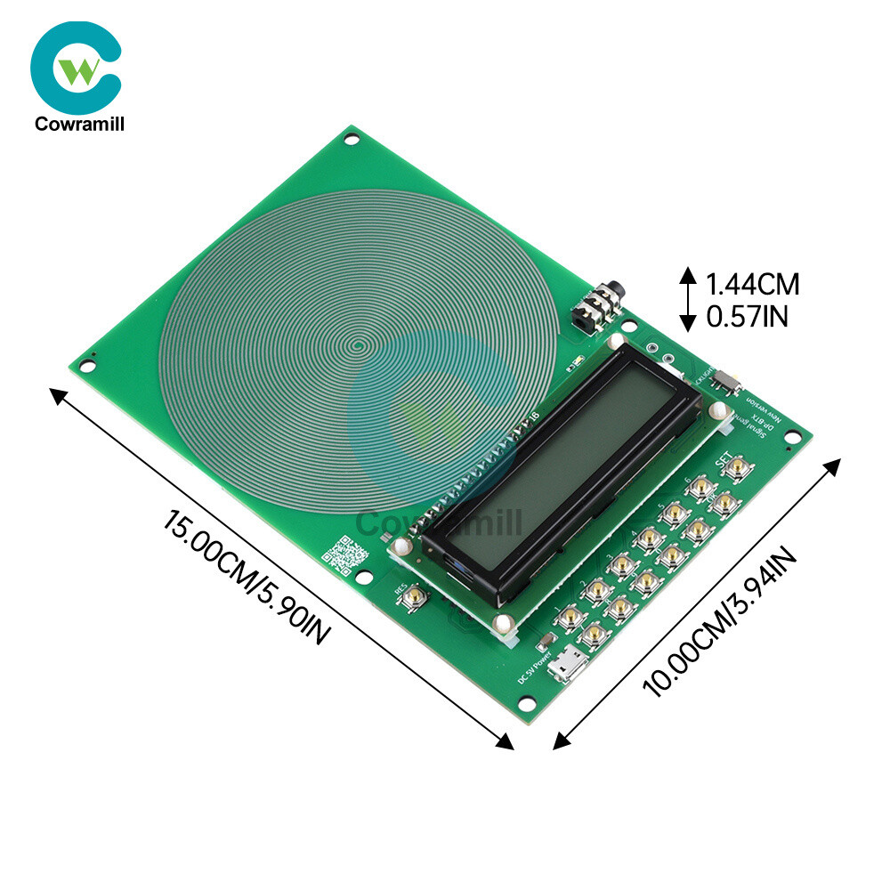 Schumann Wave Generator Adjustable 0.1HZ~30KHZ Sine+Square+Inverted Square Wave